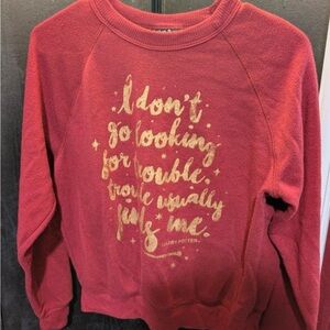 Warner Bros. Maroon Harry Potter Pullover